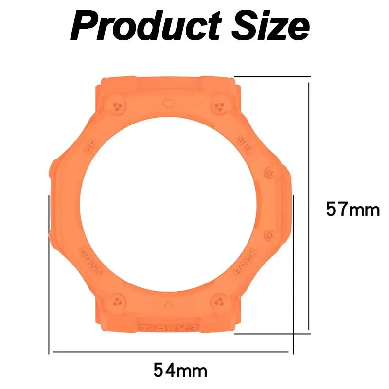 Durable Silicone Protective Watch Case with Scratch-Resistant Design and Secure Fit