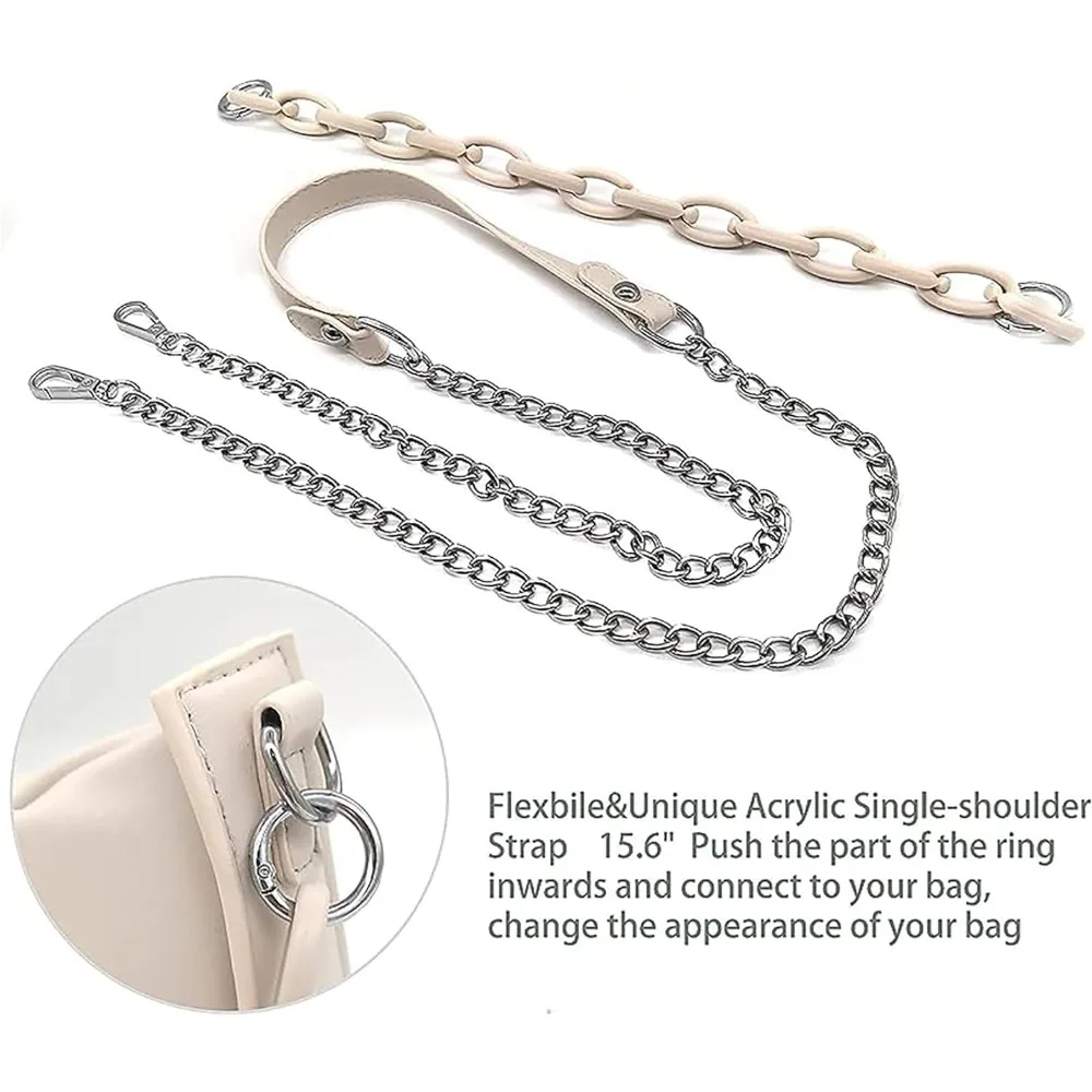 Folds Chain Design Compartment Crossbody Bags Zipper Small PU Leather handbag Clutch Purses for women Evening walletfor women