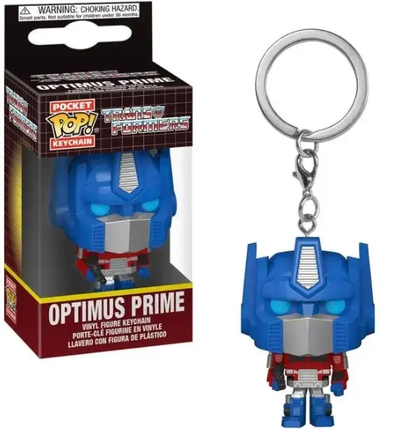 thumbnail image 5 of Funko Pop Transformers BUMBLEBEE Optimus Prime MEGATRON Pocket Pop Llavero Figura de vinilo Juguetes para niños Regalos de Navidad, 5 of 5