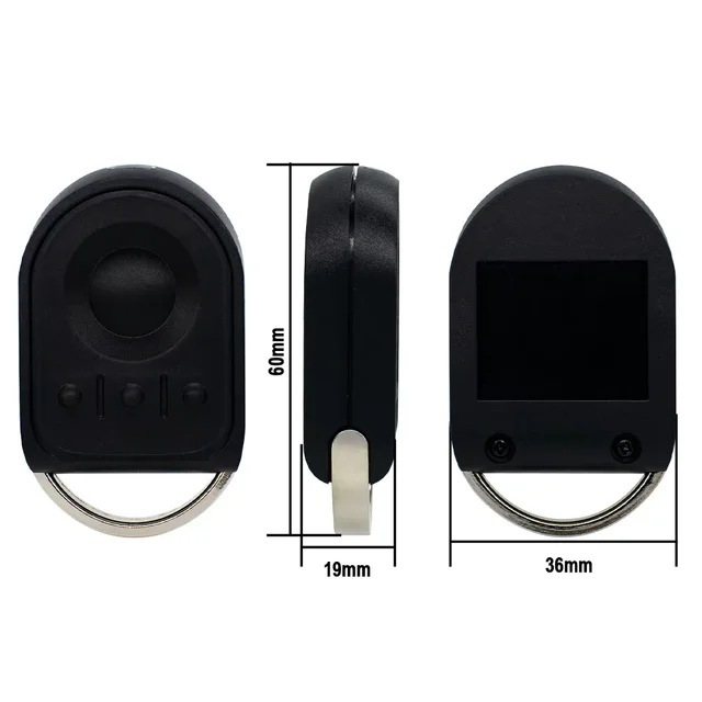 SOMFY Keygo 4RTS Garage Remote Control Compatible With SOMFY Keygo 2RTS / NS 2 RTS/ NS 4 RTS 433.42MHz Gate Door Opener 5