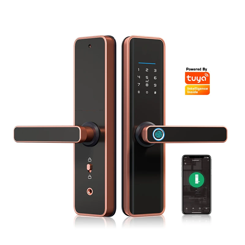 TTLock Fingerprint Smart Door Lock Safe Digital Electronic Lock With Bluetooth A