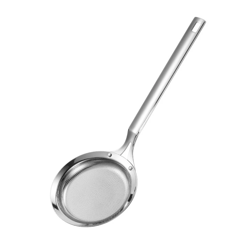 

Strainer Mesh Skimmer Spoon Hot Pot Baking Kitchen Ladle Colander Stainless Sifter Sieve Steel Tea Filter Flour Fine Food Sugar