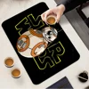 Hot Movie S-Star W-Wars New Super Absorbent Coffee Dish Kitchen Absorbent Draining Mat Drying Mat Quick Dry Bathroom Placemat 2