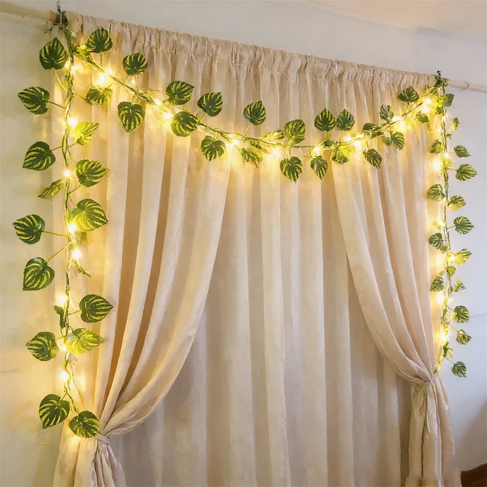Battery-Powered Ivy Fairy String Lights - 10M