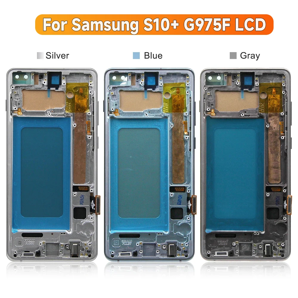 Ｚ 6.4  S10 ÷ LCD ÷ ġ ũ Ÿ  ü, ׽Ʈ Ϸ S10 + G975F G975U G975W G975