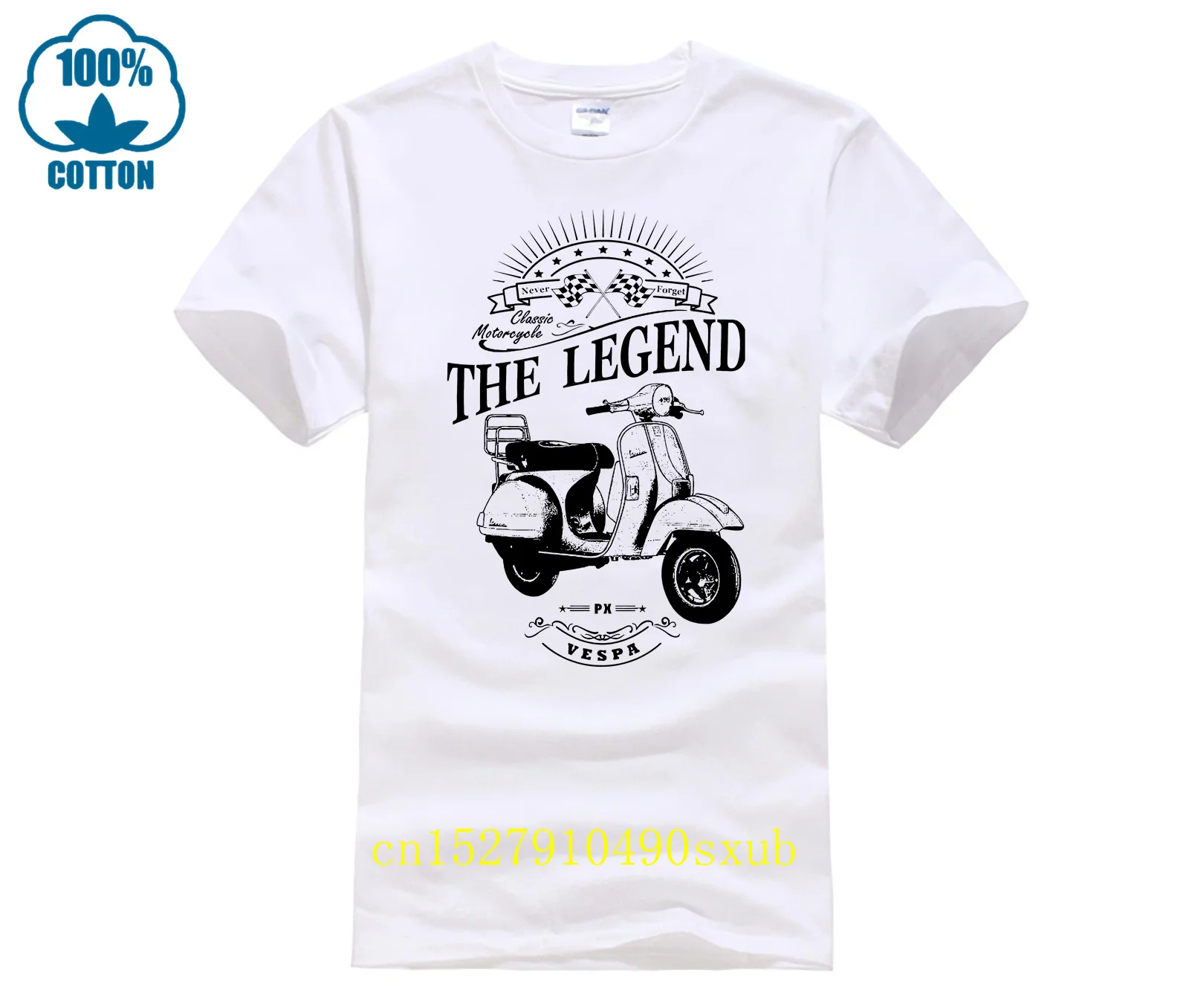 Maglietta Vespa Px Ohne Spiegel Oldtimer Youngtimer Classic Motiv