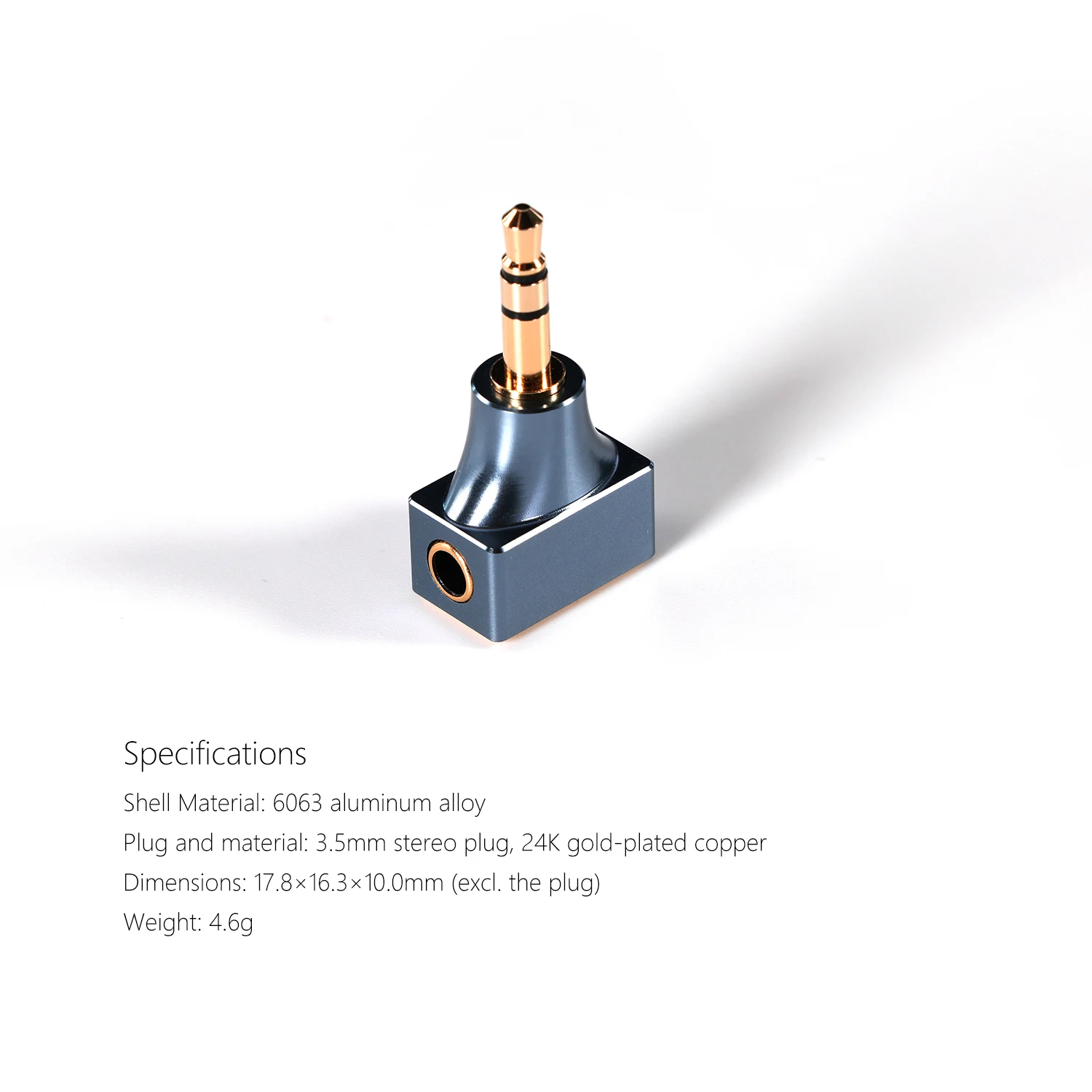 DD-ddHiFi DJ30C 3.5mm 암-3.5mm 수 어댑터, L 플러그 포함