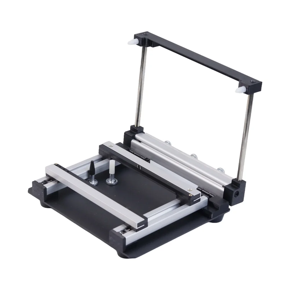 SMT Stencil Printer 10*10cm Manual Solder Paste Printing Machine Steel Stencil