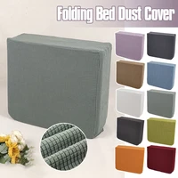 Couvre-lit pliant tout immersion anti-poussière, couverture de lit simple, lit de camp de loisirs de bureau, lit d'escorte, protection de lit inclinable extérieur 1