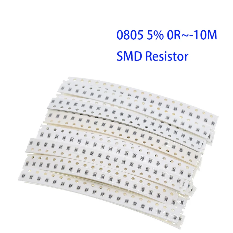 200PCS SMD Resistor 0805 5% 560R 0R ~ 10M 1/10W 150 220 330 ohm 1K 4.7K ...