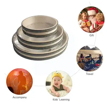 6/8/10 인치 바다 드럼 파도 사운드 오션 핸드 드럼 타악기 뮤지컬 교육 초급 음악 Lov V0o4