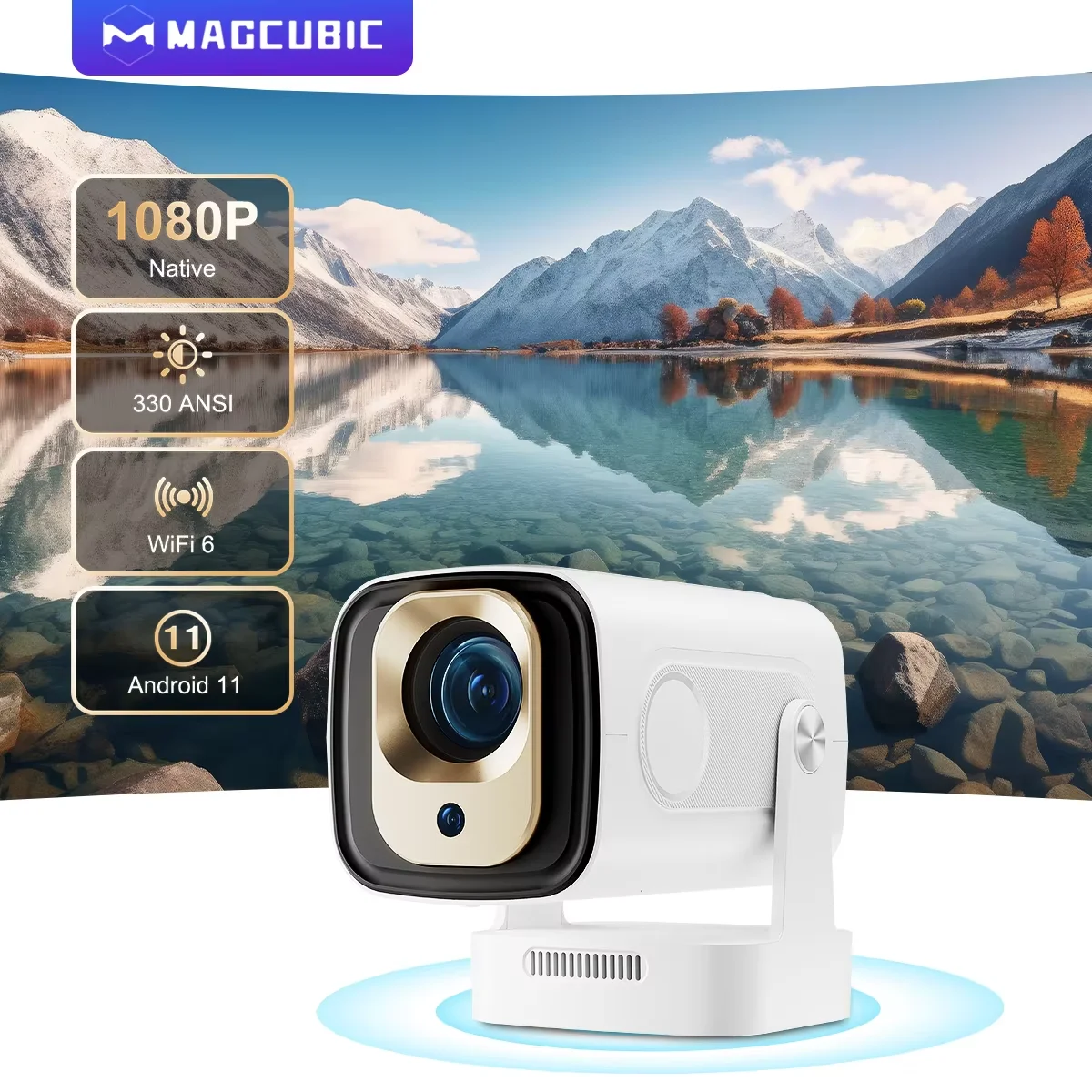 Smart 4K Mini Projector 1