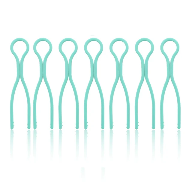 10/20/30pcs Sewing Bobbin Clips Long Thread Clip Spool Storage Holder