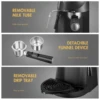 Yabano Espresso Machine, 3.5Bar Espresso Coffee Maker, Espresso and Cappuccino Machine with Milk Frother, Espresso Maker with St 6