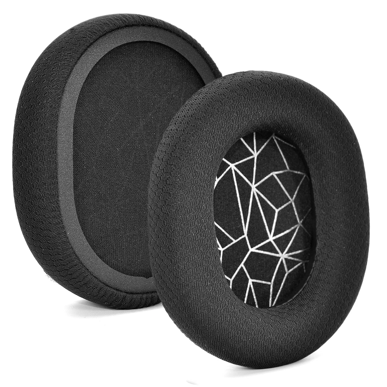 Fabric Earpads Cushion Earmuffs for Wireless Gaming Headset
