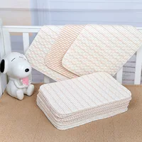 Matelas à langer pour bébé, en coton, réutilisable, imperméable, drap de berceau, lavable, couvre-lit pour nouveau-né, matelas à couches d'urine 4