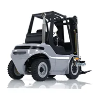 RTR LESU 1/14 Scale RC Hydraulic Forklift Metal Remote Control Fork Lift Truck Car Model with Sound Light Set Battery THZH1899 2
