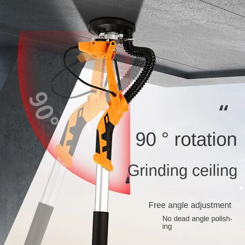 wall mill rough planer brushless wall mill 2.2M grinding and polishing machine long rod with self-priming dust removal