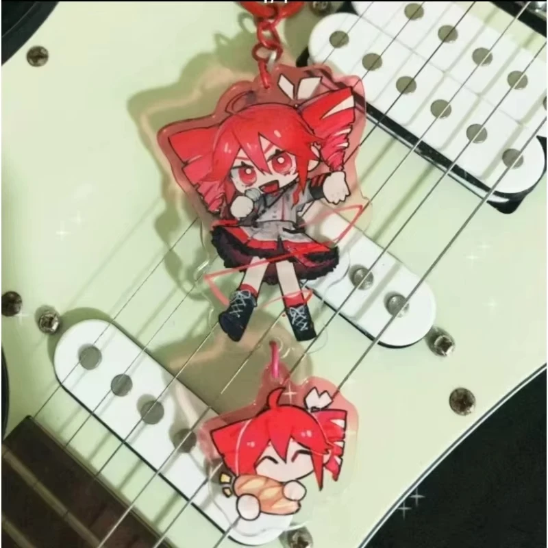 Elegant Kasane Teto Anime Figure Acrylic Stand Decor and Accessories