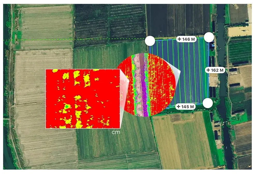 S993842bd2fb949eda888426b333f14c5G Phantom 4 Multispectral RTK Drone For Agricultural Industrial Surveying Map With RTK Station