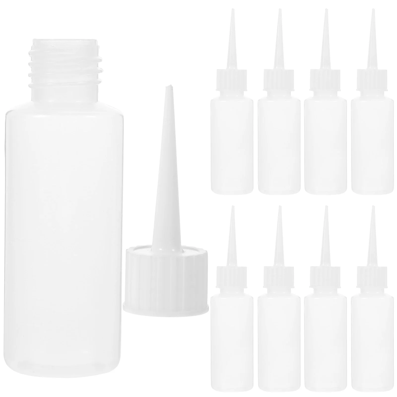 

20 Pcs Glue Dispense Bottle Squeeze Bottles Liquid Condiment Storage Dispensing