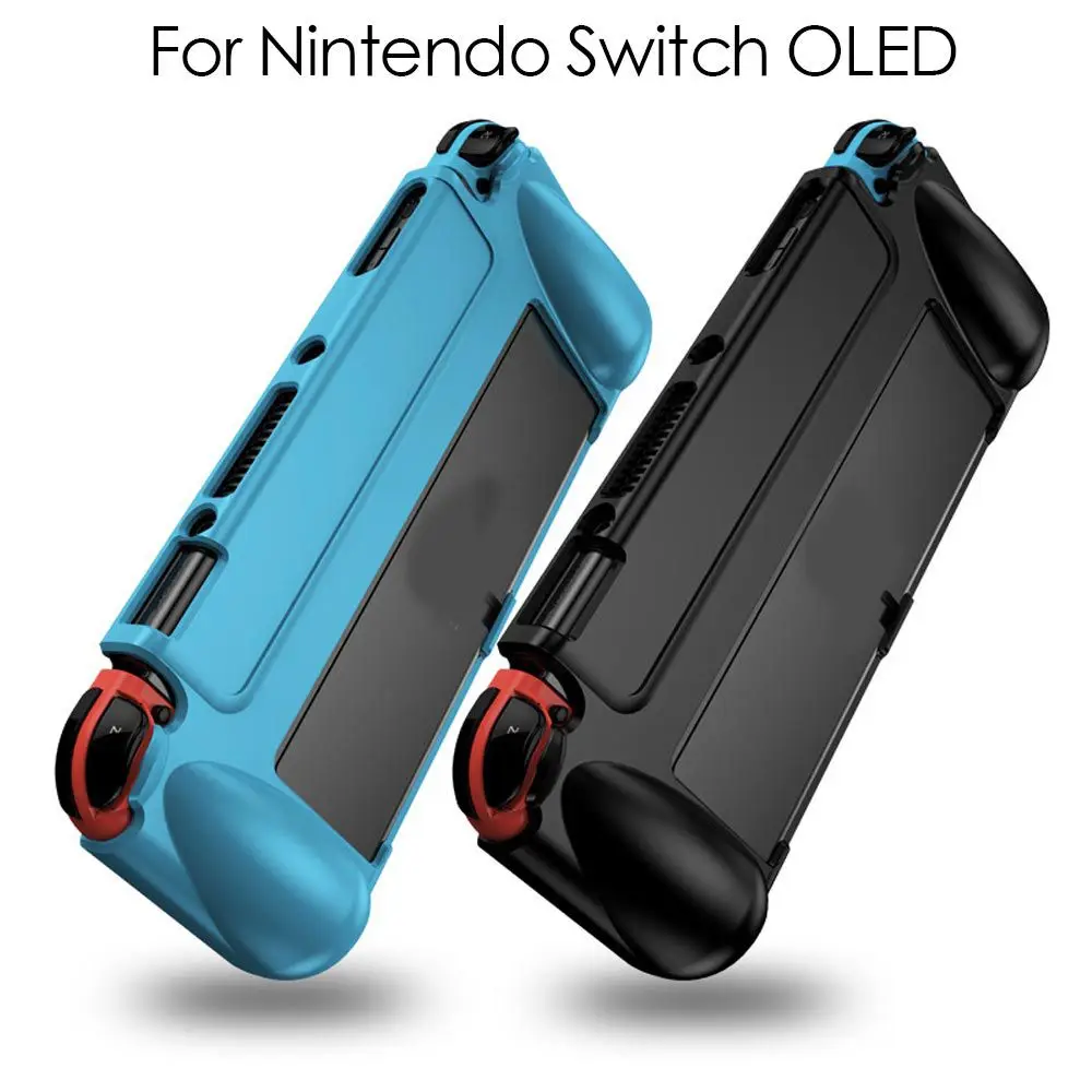 

Protective Case Silicone Soft Shell Game Skin Protective Case for Nintendo Switch OLED Game Console Accessories