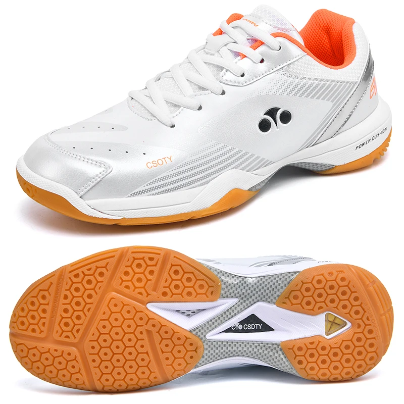 Men Professional Badminton Shoes Breathable Volleyball Shoes Wear Resistant Non-slip Outdoor Male Sneakers Table Tennis