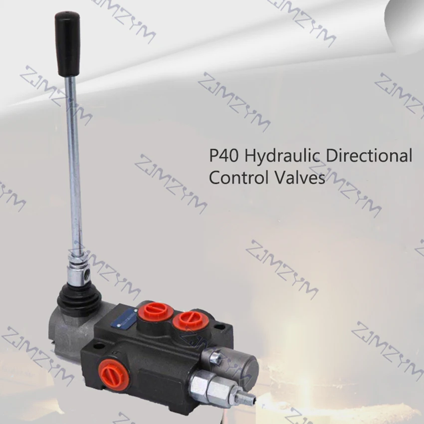 P40 Series Integral Reversing Valve Directional Control Valve Splitter Speed Control Valve Hydraulic Directional Valve 40L/min 2