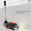 P40 Series Integral Reversing Valve Directional Control Valve Splitter Speed Control Valve Hydraulic Directional Valve 40L/min 2