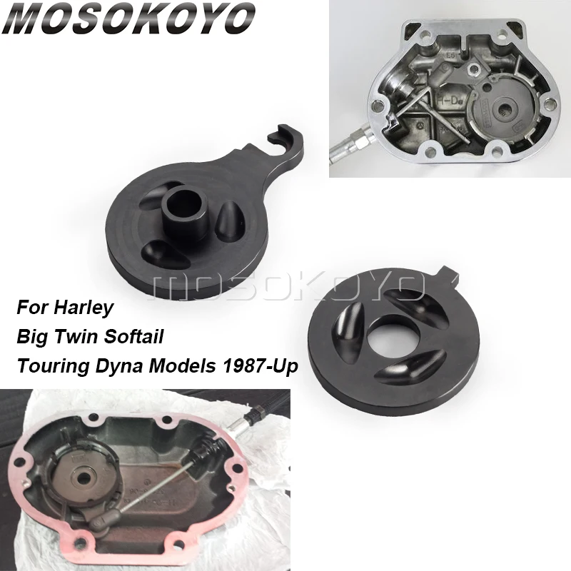 Motorcycle Clutch Release Ramp Cable Coupling Labor Saving Kit For Harley Big Twin Dyna Softail