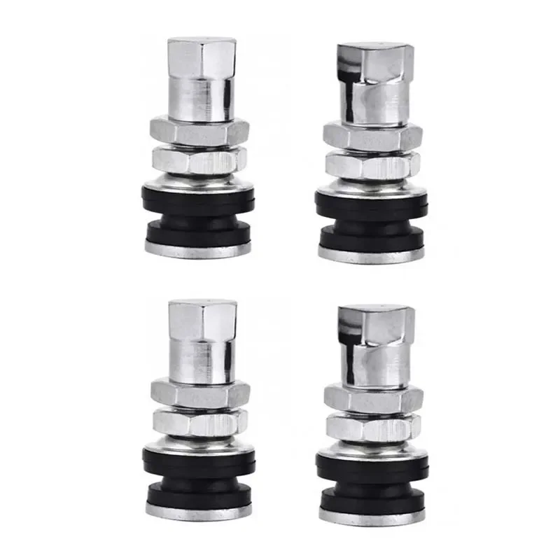 

10Pcs 20Pcs TR161 Metal Car Tire Bolt Short Stem Valve Dust Cap Kit Apply To Cars Trucks Motorcycles Parts