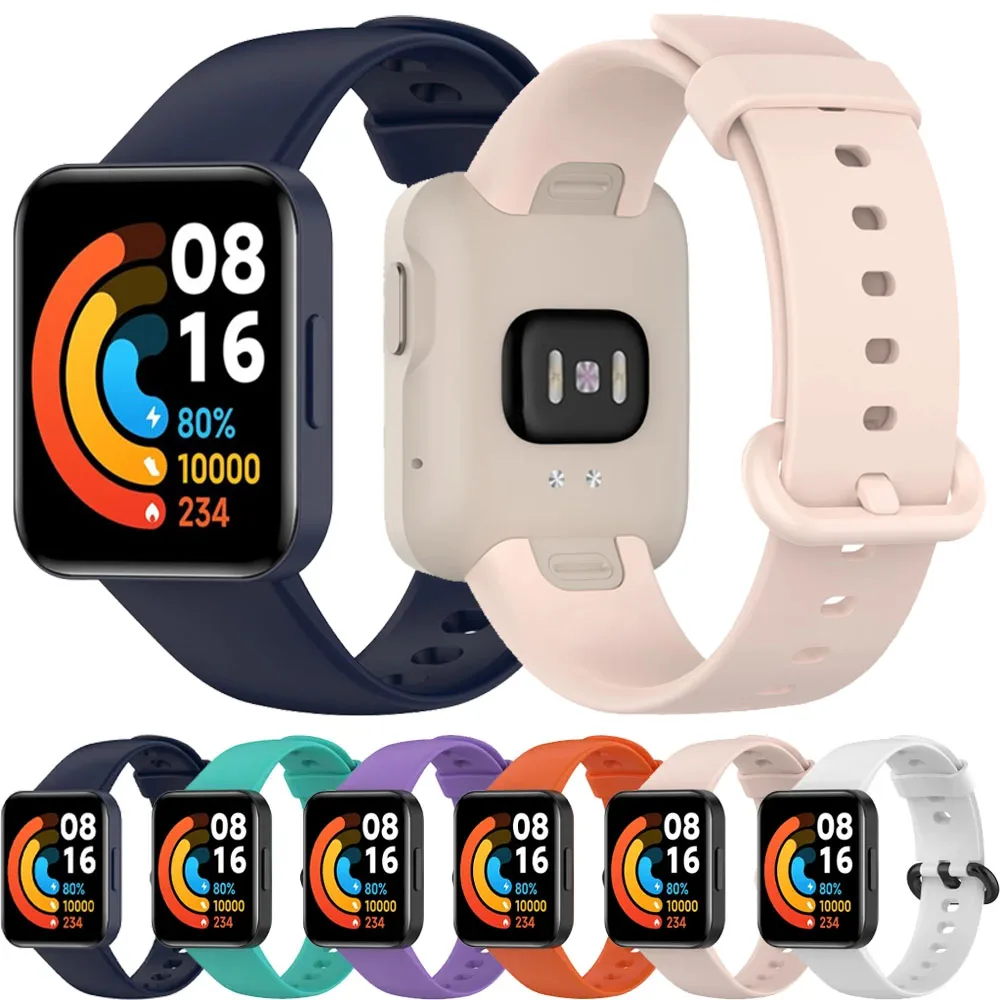 Enhanced Sports Silicone Strap - Adjustable Bracelet Band