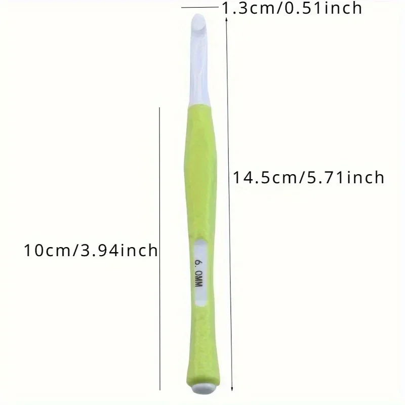 8pcs Handle Crochet Hook Ergonomic Crochet Hook Set for Arthritic Hands Crochet Needle Set and Crochet Accessories for Beginners
