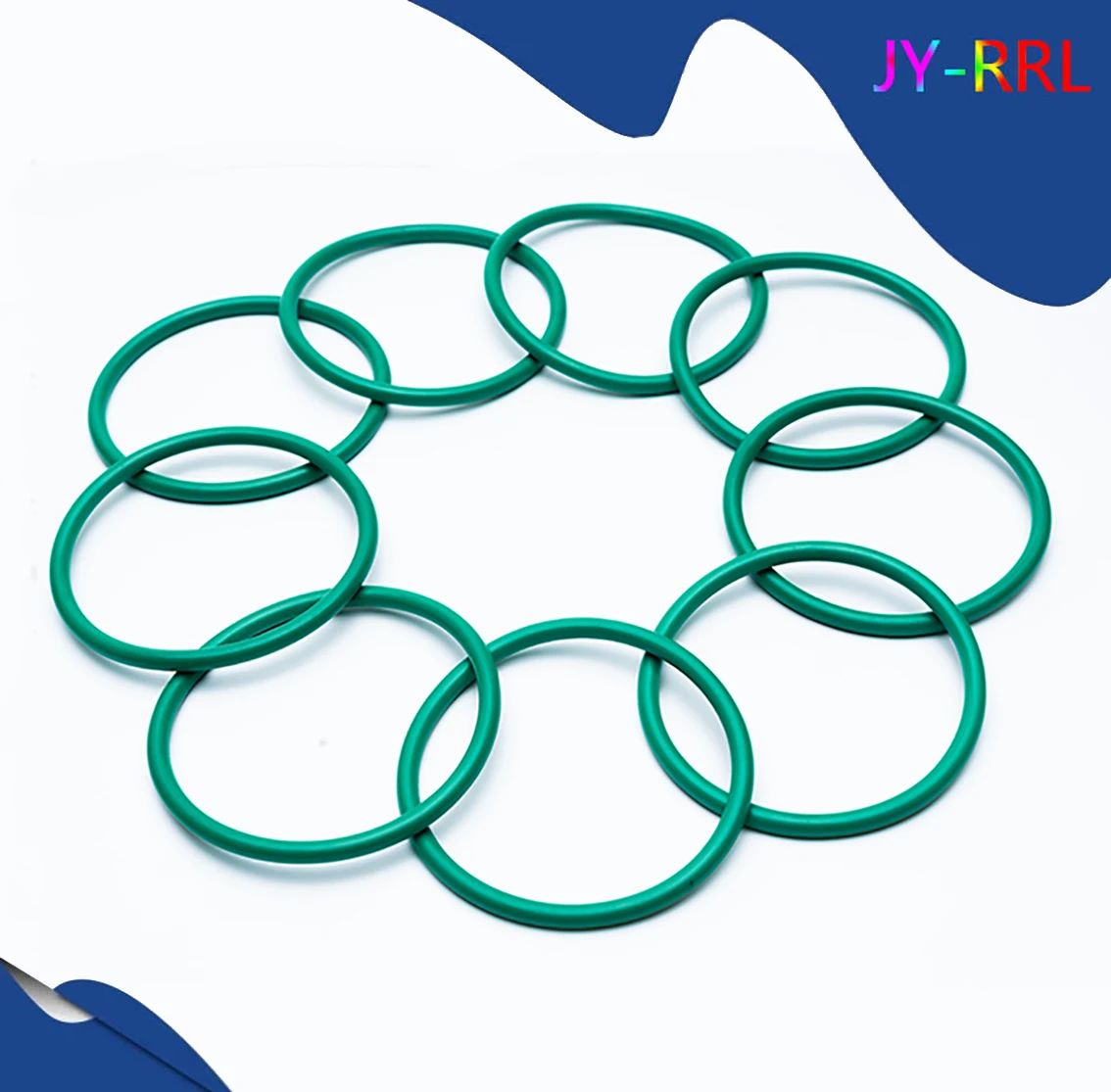 

1Pcs Green FKM Thickness CS 3.5mm Rubber Ring O Rings Seals OD 100/110/105/120/125/130-300mm O Ring Seal Gasket Fuel Washer