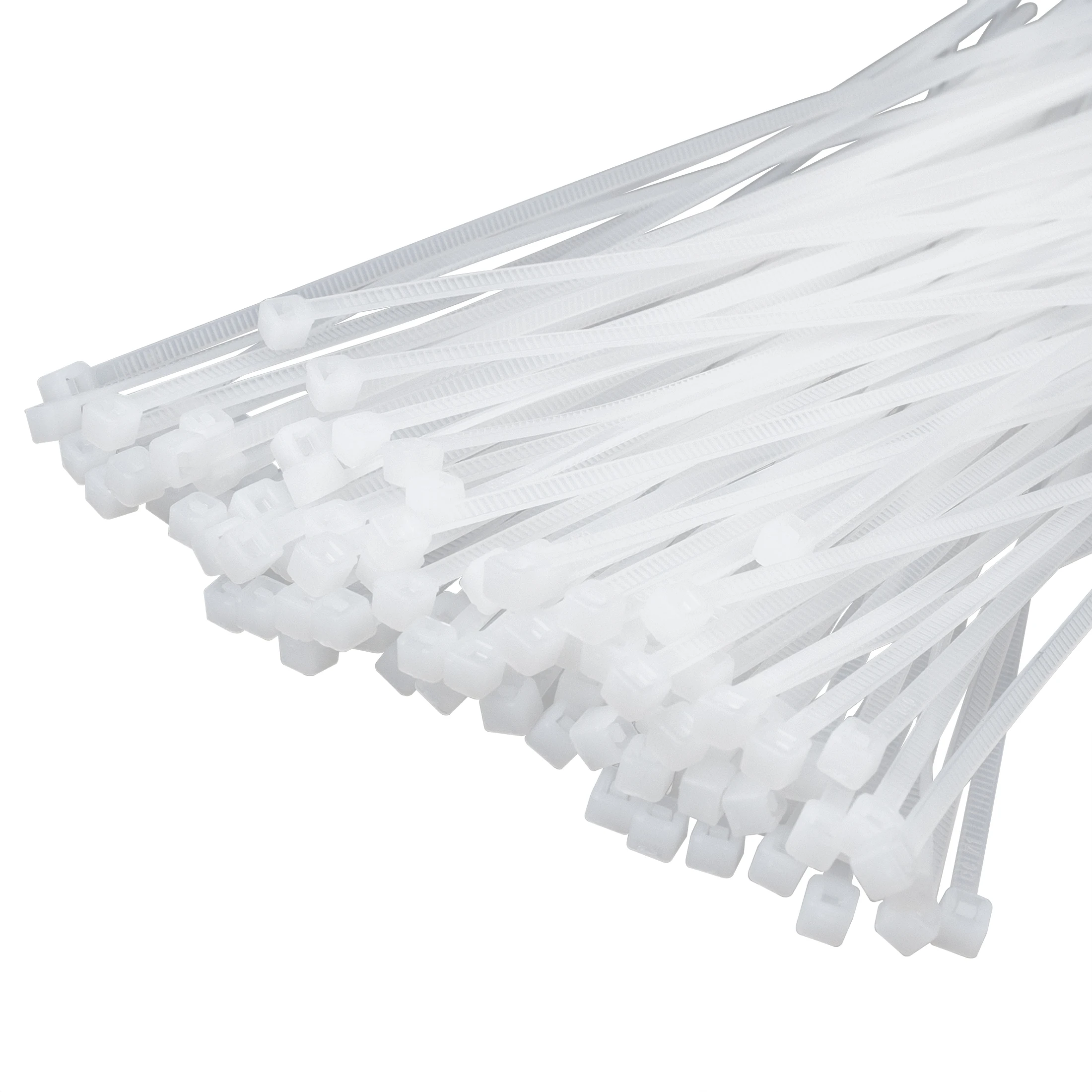 Multicolor Self-Locking Nylon Cable Ties - 3x200mm Plastic Wire Bundling Loops