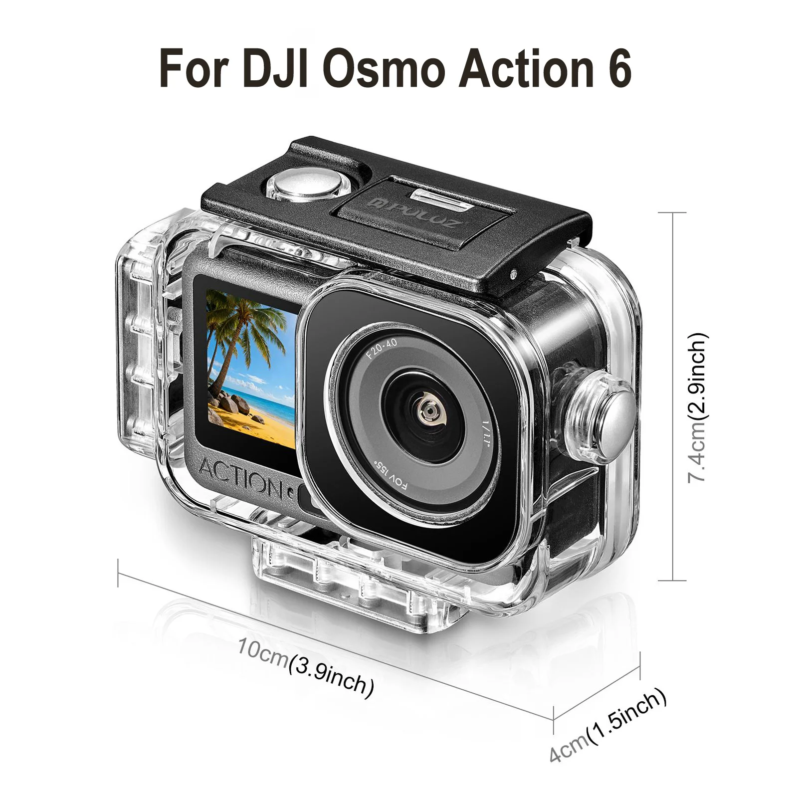 Enhanced Waterproof Magnetic Diving Case