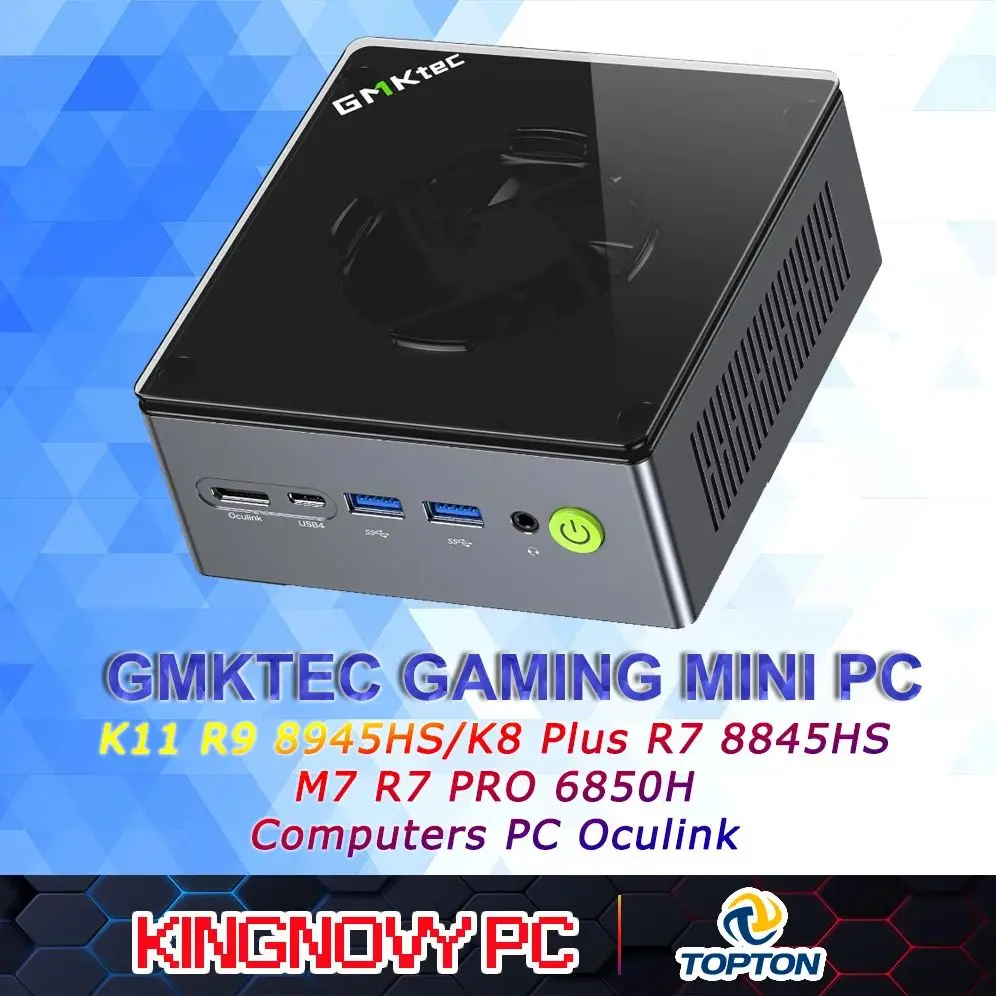 GMKtecゲーミングミニPC K11 K8 Plus M7 AMD Ryzen 9 8945HS 8845HS 6850H コンピューター ...