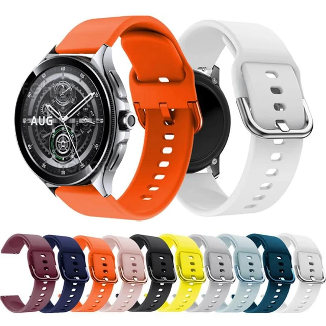 Replacement Band For Xiaomi Watch 2 Pro Strap Silicone Bracelet For Mi  Watch S3 S1 Active Pro Color2 S2 42 46mm Wristband Correa