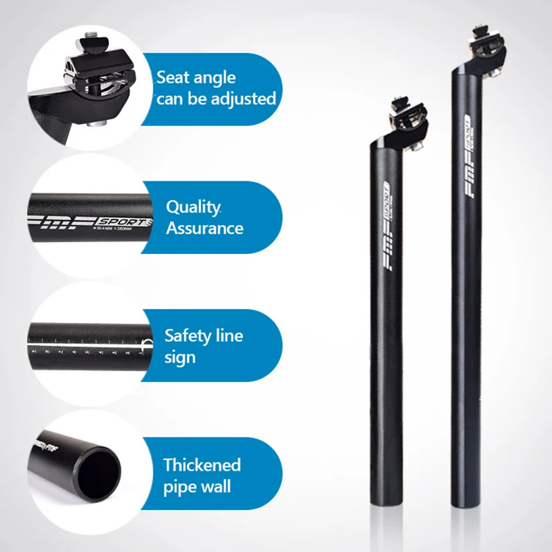 Bike Seat Post Aluminum Alloy MTB 25.4 27.2 28.6 30.4 30.8 31.6 mm Road Bicycle seatpost Accessories