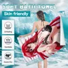 R-Rias Gremory Sexy Anime Girl Towel Ultra Soft Absorbant Quickdry Large Beach Towels Personalized Gym Sport Bath Towels 2