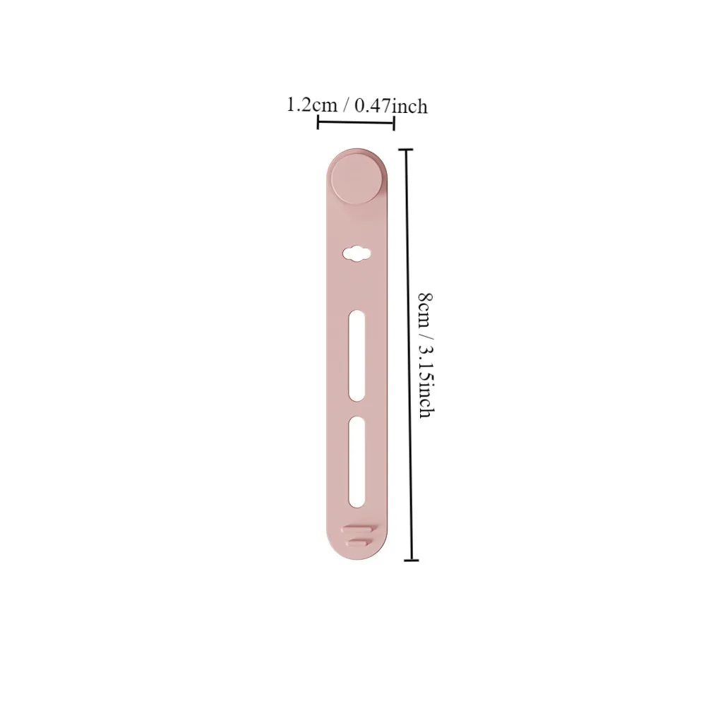 실용적인 실리콘 케이블 타이, 사용하기 쉬운 조절식 코드 정리함, 다목적 충전기 코드, 가정 사무실 거치대, 40 개