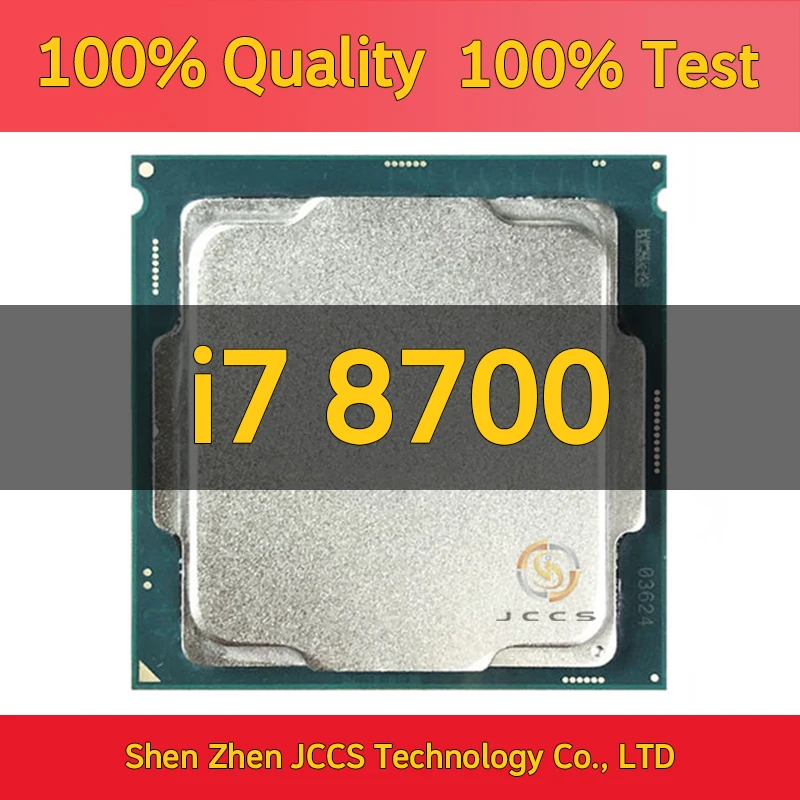 Processore Cpu I7 8700 3.2Ghz Six-Core A Dodici Thread 12M 65W Usato Lga 1151