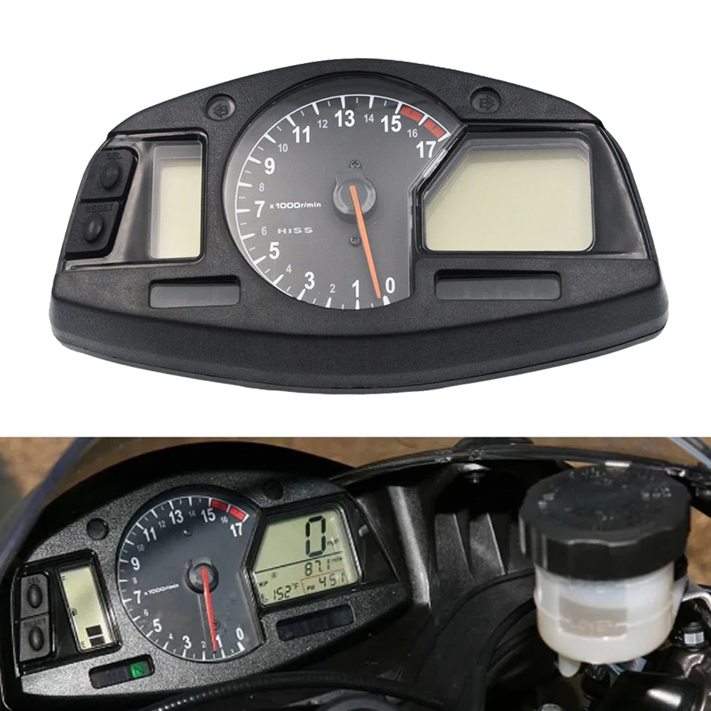 MotorcycleTachometerGaugeClusterSpeedometerOdometerInstrument