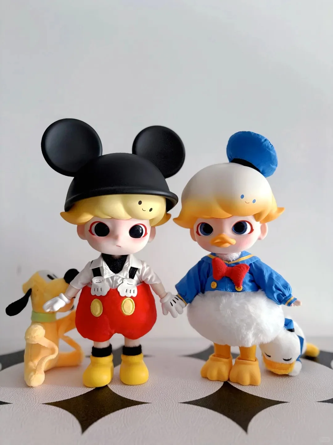 ポップマート オリジナル正規品 DIMOO ドナルドダックとミッキー 1/8