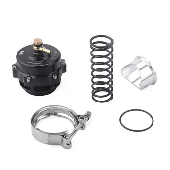 Tial 스타일 블로우 오프 밸브 CNC BOV V V 밴드 플랜지 키트, 자동차 개조 터빈 압력 릴리프 밸브, 고품질, 50mm