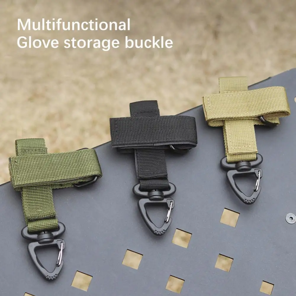 Description Picture 2 of itemTactical Gear Multi-tool Edc Molle Webbing Gloves Rope Military Molle Hook Survival Camping Supplies Outdoor Keychain