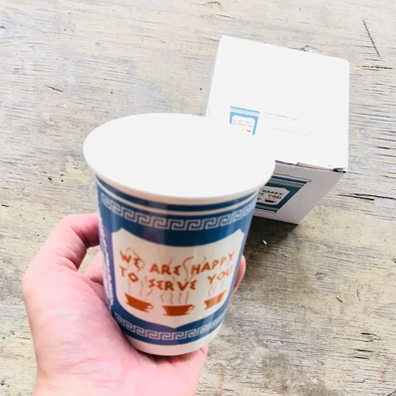 New York Coffee Cup Ceramic Mug - كوب قهوة سيراميك...