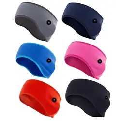 Ear Warmers Headband with Buttons Winter Earmuffs Ear Muffs for Ski