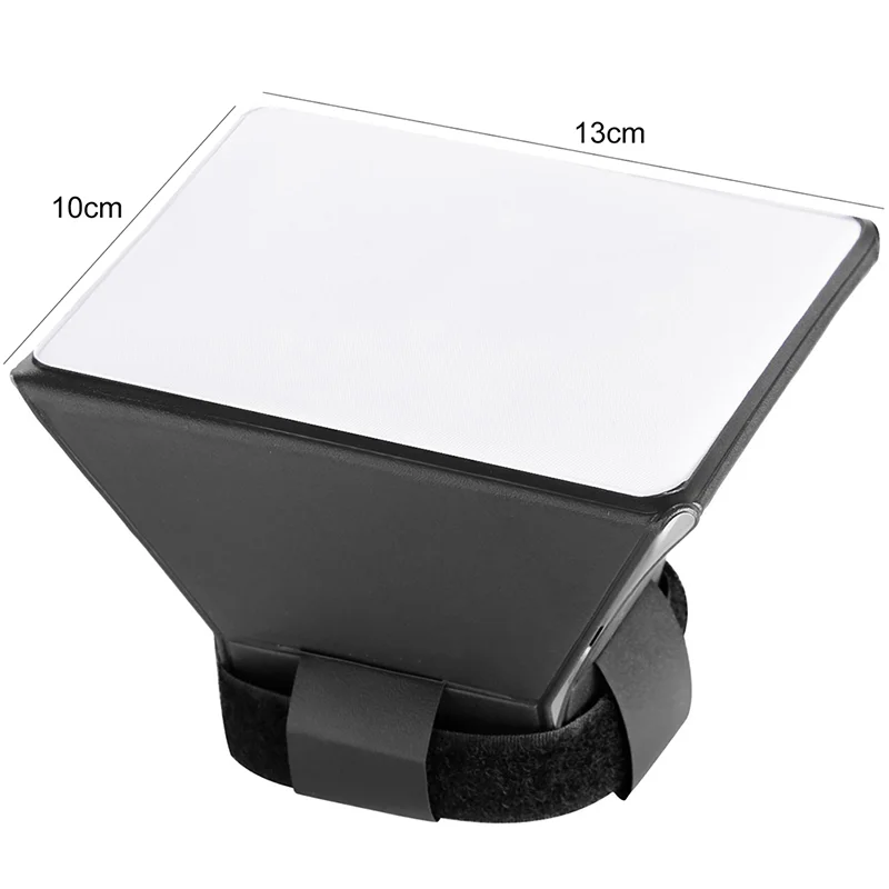 10x13cm Mini Softbox Flash Diffuser For DSLR Flash Light Speedlight Foldable Portable Photography Bounce Softbox For Canon