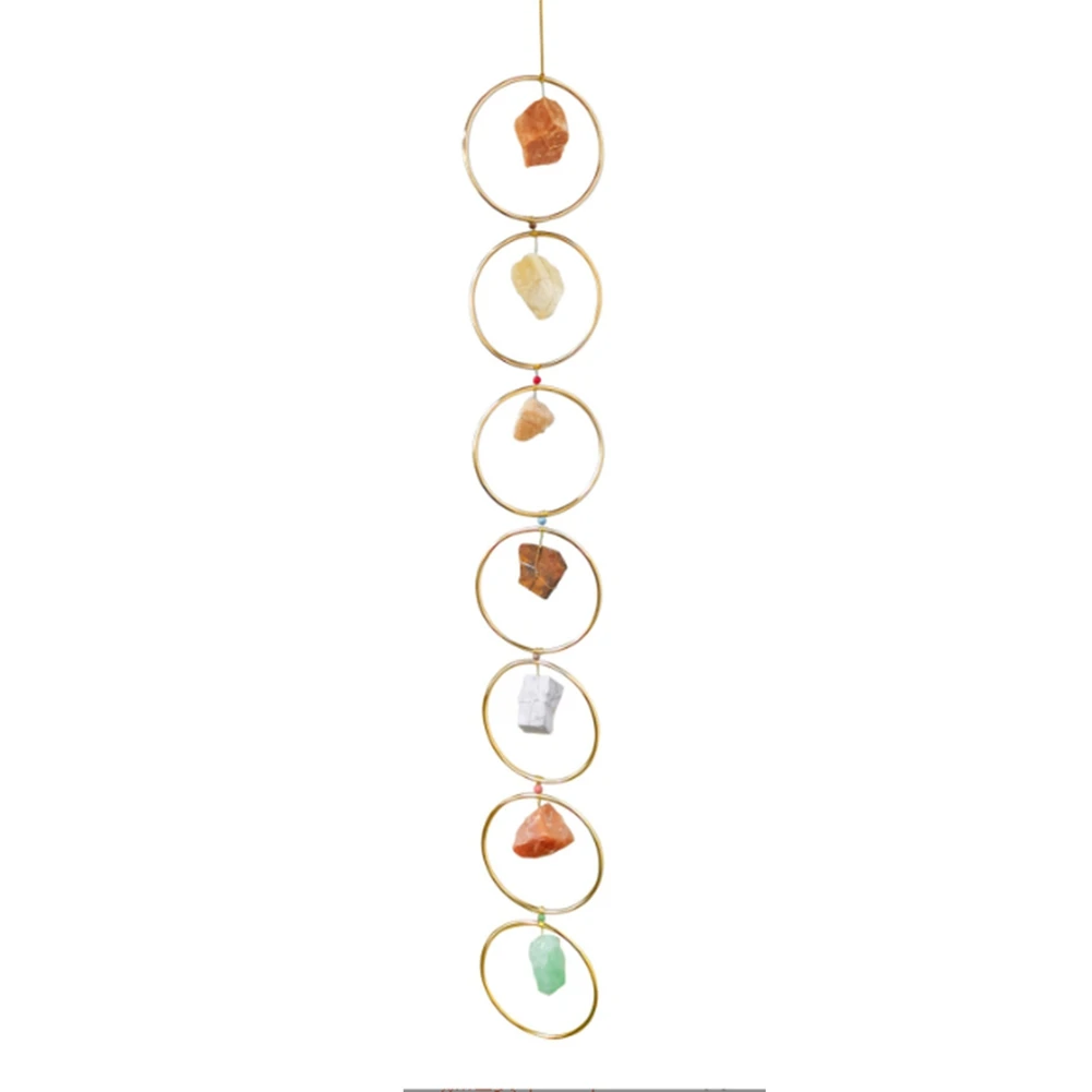 

Необработанный кристалл 7, драгоценный камень, Настенный декор-медитация, подвесные декоративные драгоценные камни, украшение, натуральный религиозный рейки